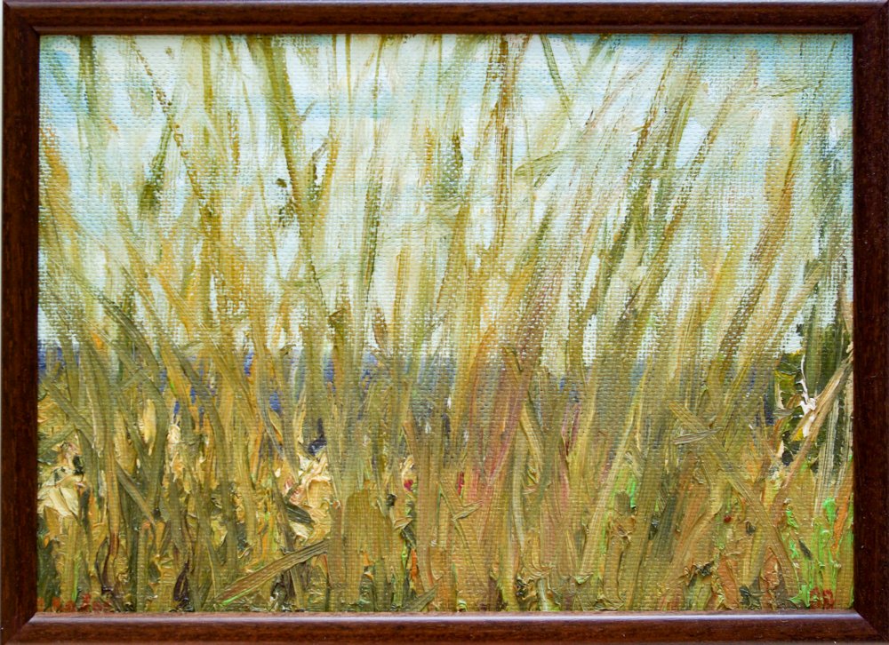 2008 — (7) (12) Na louce za RK, A,O,S, cca.22x31cm